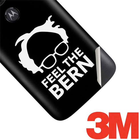 Feel The Bern Outline Moto E5 Play Skin