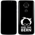 Feel The Bern Outline Moto E5 Plus Skin