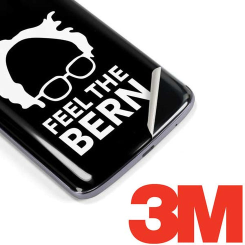 Feel The Bern Outline Moto E5 Plus Skin
