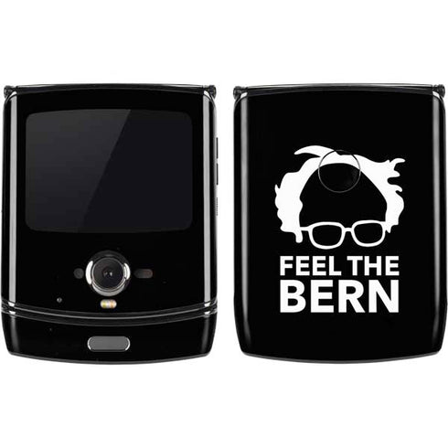 Feel The Bern Outline Motorola RAZR Skin