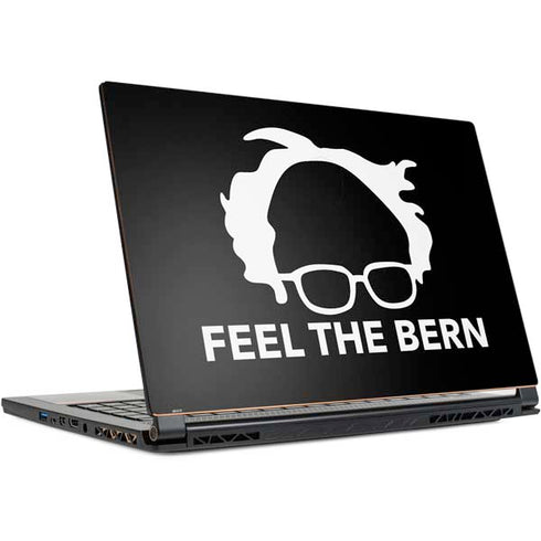Feel The Bern Outline MSI GS65 Stealth Laptop Skin