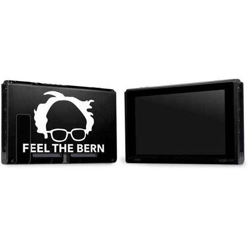 Feel The Bern Outline Nintendo Switch Bundle Skin