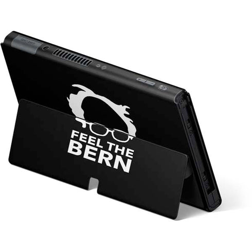 Feel The Bern Outline Nintendo Switch OLED (2021) Skin