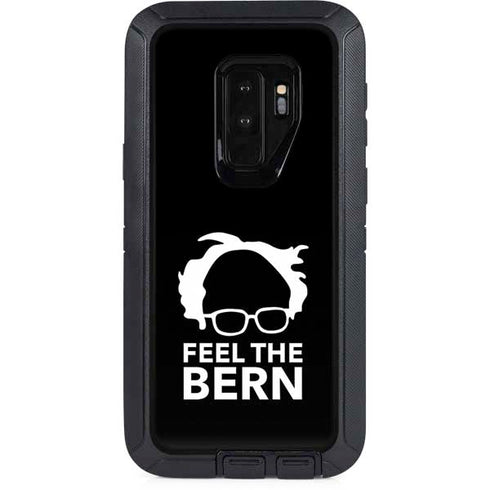 Feel The Bern Outline Otterbox Defender Galaxy Skin
