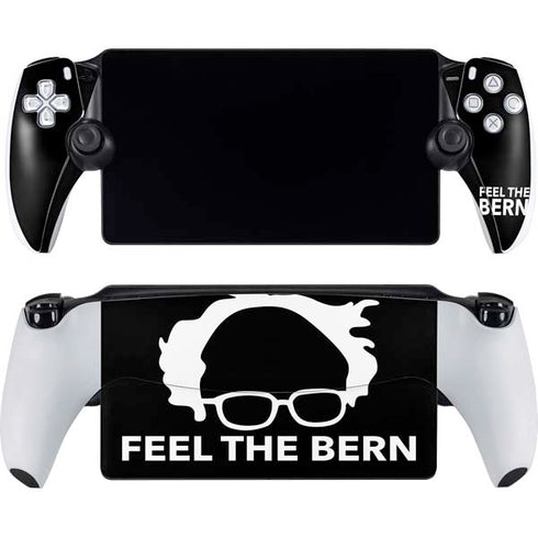 Feel The Bern Outline PlayStation Portal Remote Player Skin