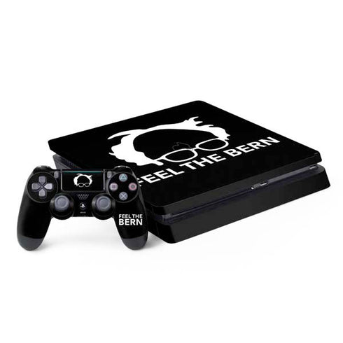 Feel The Bern Outline PS4 Slim Bundle Skin