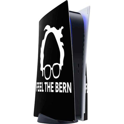 Feel The Bern Outline PS5 Console Skin