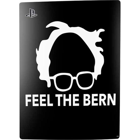 Feel The Bern Outline PS5 Console Skin