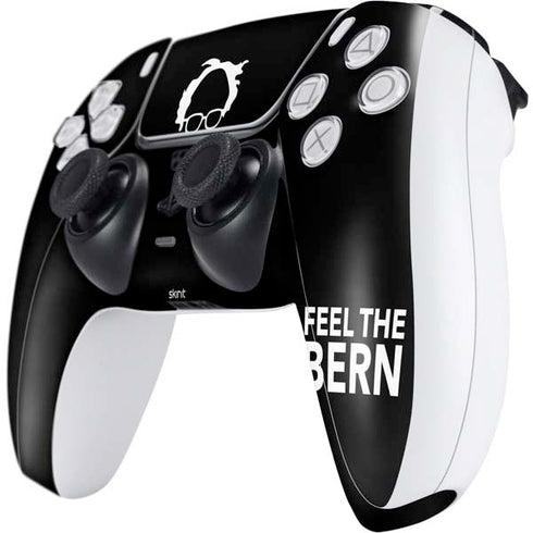 Feel The Bern Outline PS5 Controller Skin