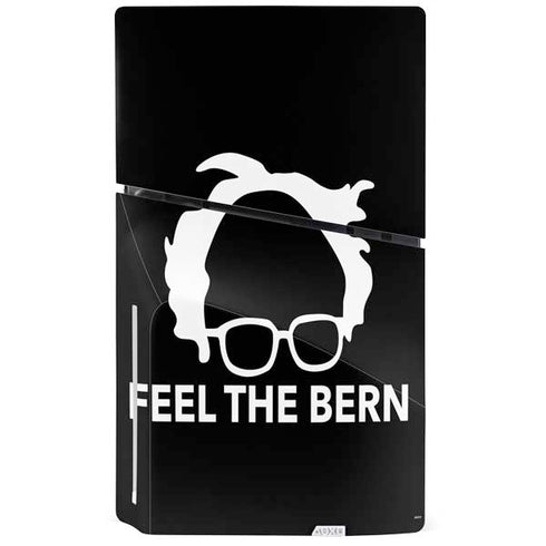 Feel The Bern Outline PS5 Slim Disk Bundle Skin
