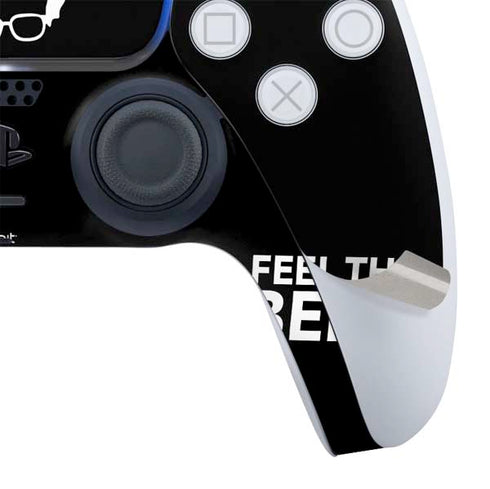 Feel The Bern Outline PS5 Slim Digital Edition Bundle Skin