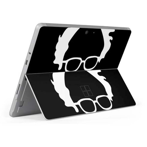 Feel The Bern Outline Surface Go Skin