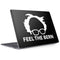 Feel The Bern Outline Surface Laptop 2 Skin
