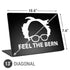 Feel The Bern Outline Universal Laptop 13in (10.6 x 7.6in) Skin