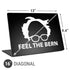 Feel The Bern Outline Universal Laptop 16in (13 x 9.4in) Skin