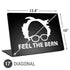 Feel The Bern Outline Universal Laptop 17in (13.8 x 10in) Skin