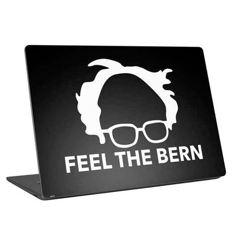 Feel The Bern Outline Universal Laptop 18in (14.6 x 10.6in) Skin