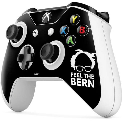 Feel The Bern Outline Xbox One S Controller Skin
