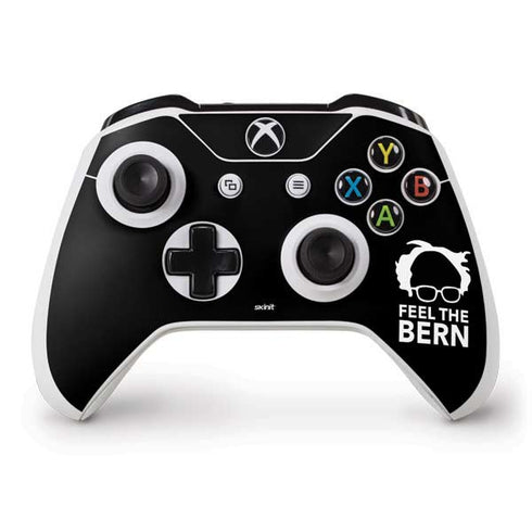 Feel The Bern Outline Xbox One S Controller Skin