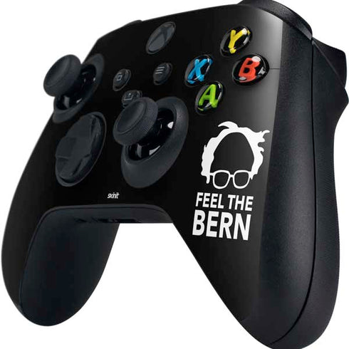 Feel The Bern Outline Xbox Series X Controller Skin