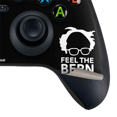 Feel The Bern Outline Xbox Series X Controller Skin