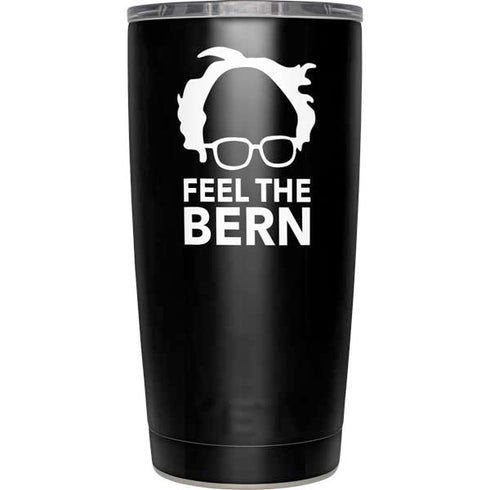Feel The Bern Outline Yeti 20oz Tumbler Skin