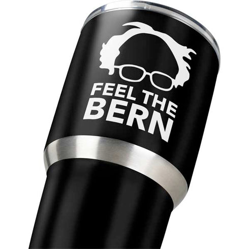 Feel The Bern Outline Yeti 30oz Rambler Tumbler Skin
