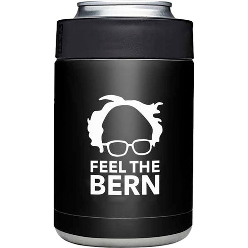 Feel The Bern Outline Yeti Colster Can Insulator Skin