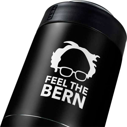 Feel The Bern Outline Yeti Colster Can Insulator Skin