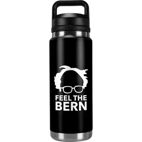Feel The Bern Outline YETI Rambler 26oz Bottle Skin