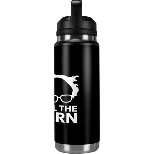 Feel The Bern Outline YETI Rambler 26oz Bottle Skin