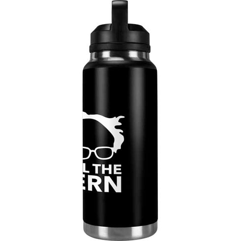 Feel The Bern Outline YETI Rambler 36oz Bottle Skin
