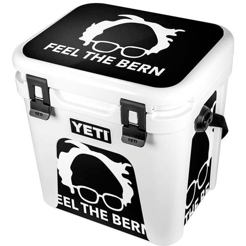Feel The Bern Outline YETI Roadie 24 Hard Cooler Skin