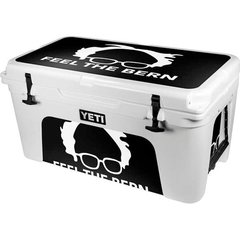 Feel The Bern Outline YETI Tundra 65 Hard Cooler Skin