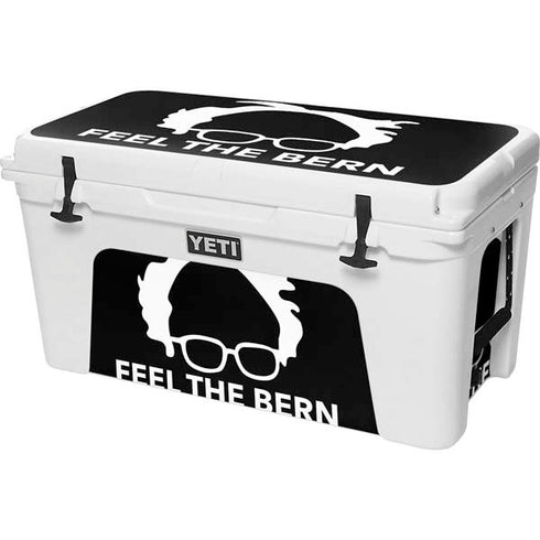 Feel The Bern Outline YETI Tundra 75 Hard Cooler Skin