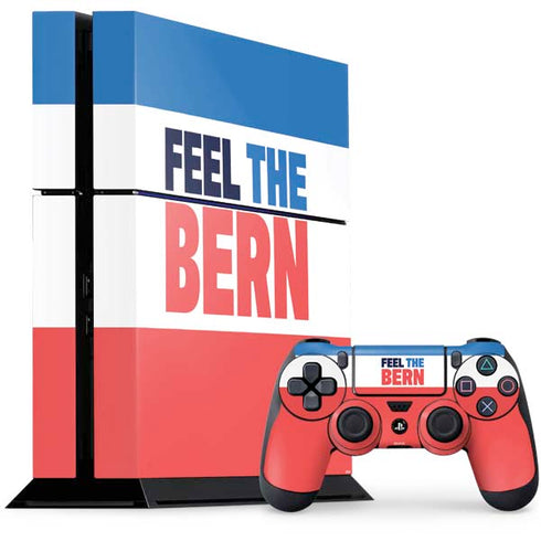 Feel The Bern PS4 Console and Controller Bundle Skin