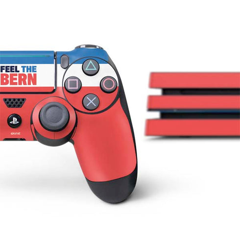 Feel The Bern PS4 Pro Bundle Skin