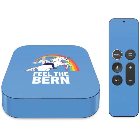 Feel The Bern Unicorn Apple TV Skin