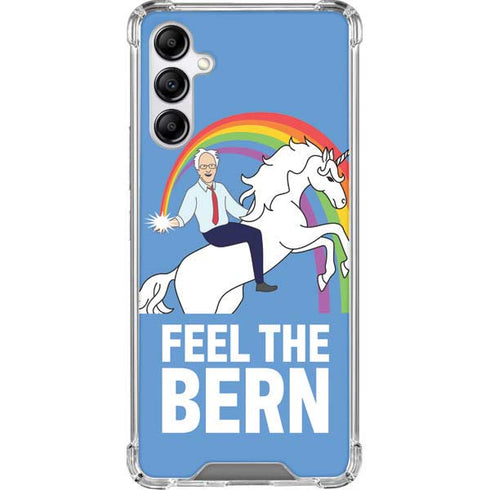 Feel The Bern Unicorn Galaxy A14 5G Clear Case