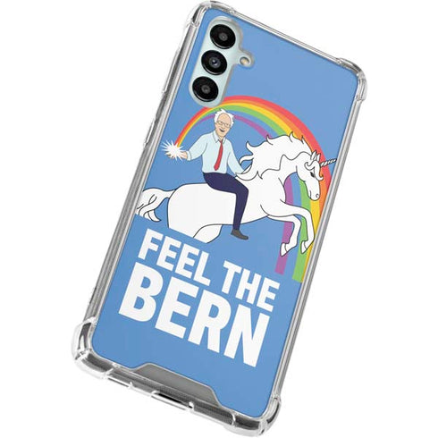 Feel The Bern Unicorn Galaxy A14 5G Clear Case