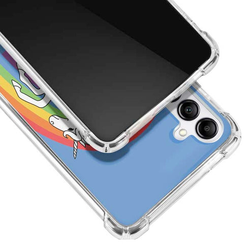 Feel The Bern Unicorn Galaxy A14 5G Clear Case