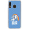 Feel The Bern Unicorn Galaxy A20 Clear Case
