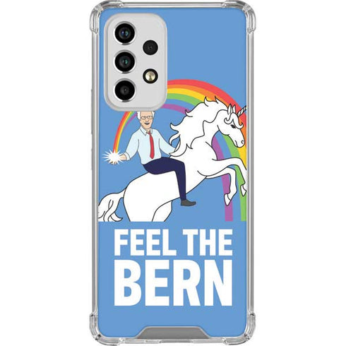 Feel The Bern Unicorn Galaxy A53 5G Clear Case