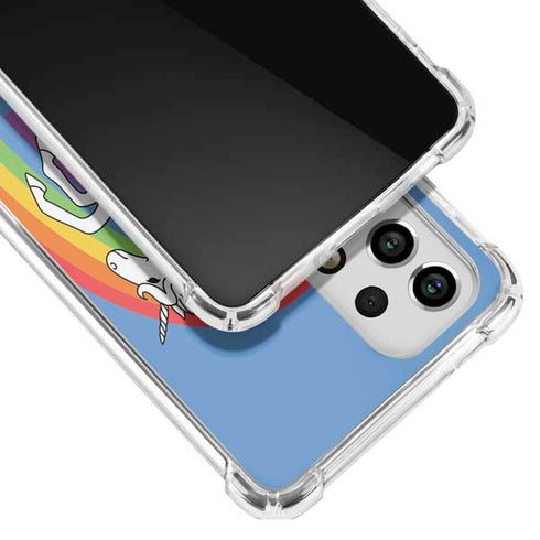 Feel The Bern Unicorn Galaxy A53 5G Clear Case