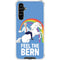 Feel The Bern Unicorn Galaxy A54 5G Clear Case