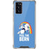 Feel The Bern Unicorn Galaxy Note20 5G Clear Case