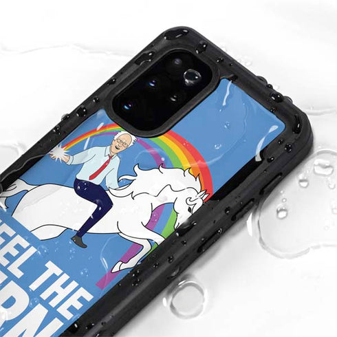 Feel The Bern Unicorn Galaxy S20 Plus Waterproof Case