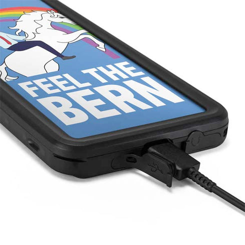Feel The Bern Unicorn Galaxy S20 Waterproof Case