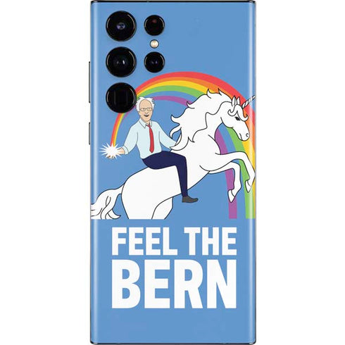 Feel The Bern Unicorn Galaxy S22 Ultra Skin