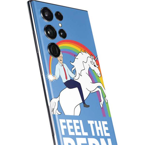 Feel The Bern Unicorn Galaxy S22 Ultra Skin